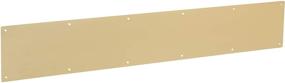 img 4 attached to 🚪 6X34 Schlage Ives C8400B3 Kick Plate, 34 in L X 6 in W, for Exterior/Interior Door Surface