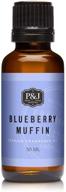 🫐 p&j trading blueberry muffin fragrance oil - premium grade scented oil - 30ml: captivating aroma for your home logo