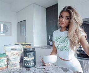 img 3 attached to 🌿 BLESSED Vanilla Chai Plant Based Protein Powder – 23g, Vegan Pea Protein Powder, All Natural, Gluten Free, Dairy Free, Soy Free - 30 Servings