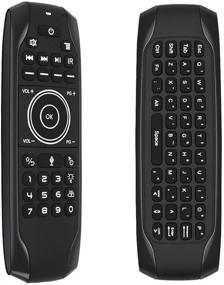 img 4 attached to Strqua Rechargeable Voice Air Mouse with Backlit & Mini Keyboard - 2.4G Wireless Remote Control for Android Smart TV Box, IPTV, PC, Pad