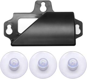 img 3 attached to 🚗 EZ Pass Holder: Powerful Suction Cup Windshield Mount for Secure Placement (Black)