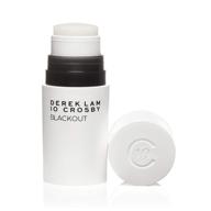 🌸 derek lam 10 crosby blackout women's solid stick perfume - 0.12 oz eau de parfum - woody and floral scent with milky osmanthus and sweet chai tea accords logo