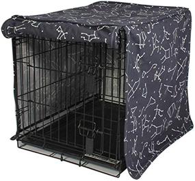 img 1 attached to Molly Mutt Dog Crate Cover: Transform Your Dog Kennel into Stylish Furniture with this High-Quality Fabric Cover