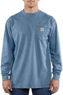 👕 carhartt men's resistant cotton sleeve t-shirt - apparel and shirts for better seo logo