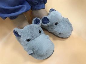 img 2 attached to Warm and Cozy: Toddler Winter Slippers for Girls and Boys