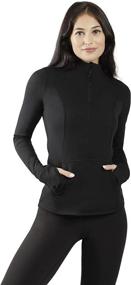 img 3 attached to Yogalicious Sleeve Jacket Front Pockets Sports & Fitness and Team Sports