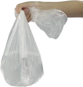 img 3 attached to 🗑️ Convenient & Durable: Anbers 1.5 Gallon Trash Can Liners - 200 Counts