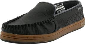 img 4 attached to Globe Castro Slip Black Charcoal Men's Shoes in Loafers & Slip-Ons