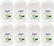 🧖 dove cool essentials antiperspirant &amp; deodorant stick, advanced care, travel size 0.5 ounce (pack of 8) logo