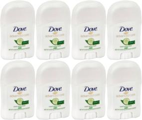 img 1 attached to 🧖 Dove Cool Essentials Antiperspirant &amp; Deodorant Stick, Advanced Care, Travel Size 0.5 Ounce (Pack of 8)