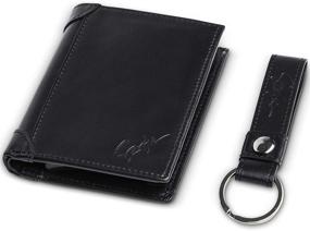 img 3 attached to 🔒 Ultimate Protection: Genuine Leather Bifold Blocking Wallet