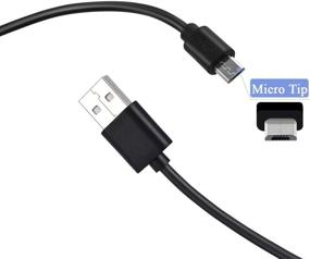 img 2 attached to 3.3 Ft Micro USB Charger Cable for Bose SoundLink Color Bluetooth Speaker, Soundlink Mini II/Revolve/Revolve Plus, SoundSport Wireless Headphones - Portable Speaker & Headphone USB Charging Cord