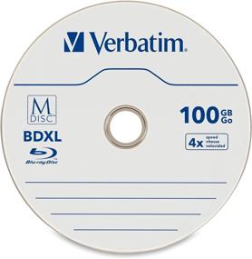 img 3 attached to Verbatim 98913 M-Disc BDXL 100GB 4X with Branded Surface – (5-pack) Jewel Cases, Blue