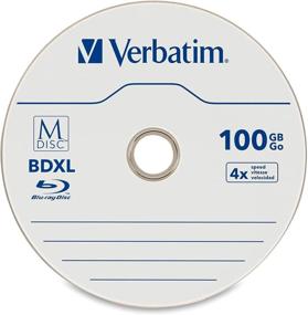 img 2 attached to Verbatim 98913 M-Disc BDXL 100GB 4X with Branded Surface – (5-pack) Jewel Cases, Blue