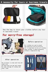 img 1 attached to Compression Packing Cubes Travel Organizer Travel Accessories and Packing Organizers