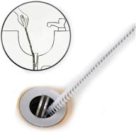 🚿 efficient alink sink drain overflow cleaning brush and hair catcher: keep your home plumbing clog-free! logo