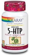 solaray 5htp & st johns wort - enhanced formula, 30 count logo