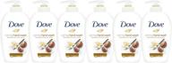 🧼 dove caring hand wash, shea butter, 250ml/8.45oz (pack of 6) - nourishing and gentle hand cleanser logo