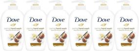 img 1 attached to 🧼 Dove Caring Hand Wash, Shea Butter, 250ml/8.45oz (Pack of 6) - Nourishing and Gentle Hand Cleanser