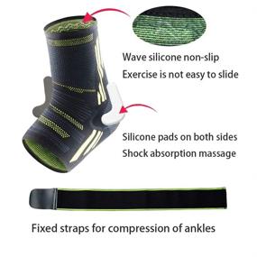 img 3 attached to Adjustable Breathable Fasciitis Stabilize Ligaments Sports & Fitness