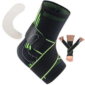 img 4 attached to Adjustable Breathable Fasciitis Stabilize Ligaments Sports & Fitness