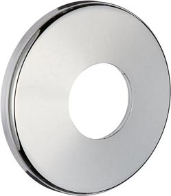 img 1 attached to 🔘 Hayward SP1042 ABS Plastic Round Escutcheon Plate for 1.5" Pipe - Chrome Plated