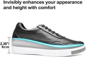 img 1 attached to CHAMARIPA Elevator Breathable Sneakers H71C26K175D: The Must-Have Men's Fashion Shoes for Style and Comfort