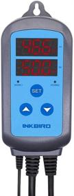 img 3 attached to 🌡️ Inkbird IHC200 ITC308 Pre-Wired Combination Temperature and Humidity Controller with AC Dual Stage Outlet Thermostat for Cooling, Heating, Humidifying, and Dehumidifying