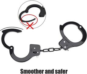 img 3 attached to 🔒 Hualixuan ENFORCE Handcuffs - Enhanced Police Handcuff for Optimal Enforcement