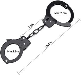 img 2 attached to 🔒 Hualixuan ENFORCE Handcuffs - Enhanced Police Handcuff for Optimal Enforcement