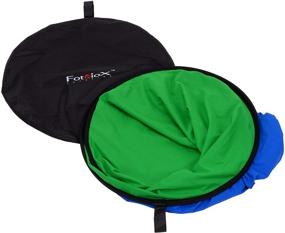 img 2 attached to 📷 Fotodiox Pro Collapsible 5x7' Chromakey Green/Blue 2-in-1 Background Panel for Enhanced SEO