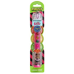 img 3 attached to 🔥 Firefly Ready Go Lightup L.O.L. Surprise Toothbrush: Fun & Functional Oral Care with Suction Cup!