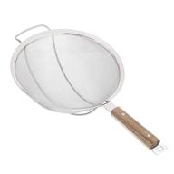 🔍 stainless steel double fine mesh strainer with acacia handle, 9.75 inch - amazoncommercial logo