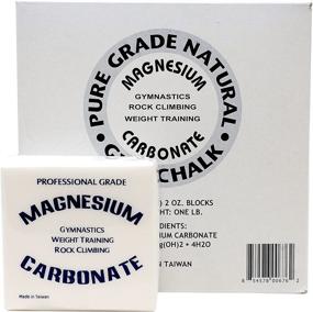 img 4 attached to Z Athletic 2oz Block Chalk for Enhanced 🧗 Performance in Gymnastics, Weight Lifting, Rock Climbing, Crossfit & More