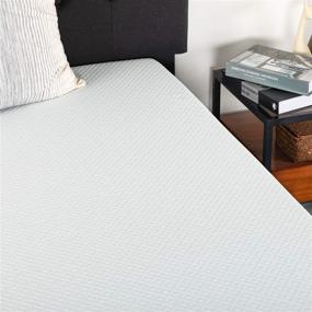 img 1 attached to 🛏️ Lauraland 3 inch Gel-Infused Memory Foam Mattress Topper: Ultimate Back Pain and Pressure Relief Solution (King)