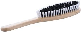 img 3 attached to 👕 Clothing Brush with Sturdy Bristles and Durable Wood Handle - Ideal for Removing Garment Lint, Pet Hair, Dust, and Suede - Perfect for Wool Suits, Hats, and More! by Superio…