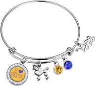 🔴 jigal sigma gamma rho sorority gifts: greek paraphernalia bracelet for women and girls - show your sigma gamma rho pride! logo