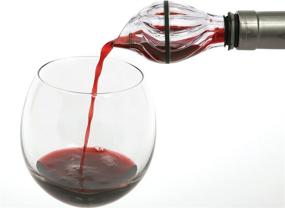 img 3 attached to 🍷 Enhance Your Wine Experience with the Norpro Wine Aerator/Pourer & Stand