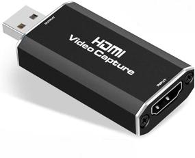 img 4 attached to 🎥 The Ultimate HD 1080P USB Video Audio Capture Card: Record, Stream & Acquire in Stunning Full HD 1080P 30FPS via DSLR, Camcorder & Action Cam