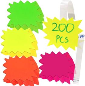 img 4 attached to Daily Treasures Starburst Self Adhesive Fluorescent