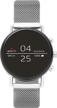 ⌚️ skagen falster 2 stainless steel smartwatch: touchscreen, heart rate, gps, nfc, notifications logo