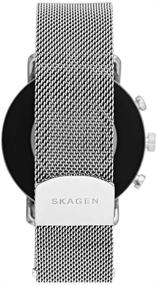 img 2 attached to ⌚️ Skagen Falster 2 Stainless Steel Smartwatch: Touchscreen, Heart Rate, GPS, NFC, Notifications