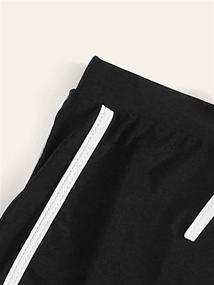 img 1 attached to Romwe Women's Drawstring Boardshorts - Swimsuit Shorts for Bathing Suit Bottoms