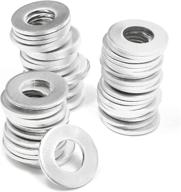 💍 aluminum washer jewelry blanks, 0.78 in, pack of 50 - ideal for metal stamping logo