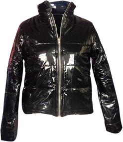 img 1 attached to QZUnique Camouflage Quilted Jackets Outerwear Women's Clothing