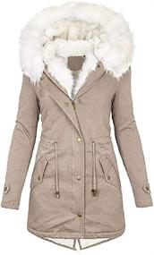 img 2 attached to 🧥 Stay Warm and Stylish: Kaxindeb Womens Winter Outwear Jackets for Women's Clothing