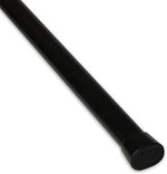 black oval spring tension rod by rod desyne - expandable 36-60 inches logo