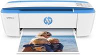 hp deskjet 3755 blue accent: compact all-in-one wireless printer with hp instant ink and alexa compatibility logo