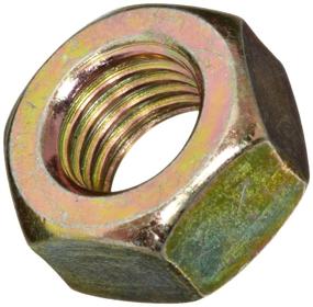 img 2 attached to 🔩 ASME B18.2.2 Brass Hex Nut Pack of 10 - 1/2"-20 Thread Size 3/4" Width Across Flats