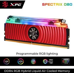 img 1 attached to XPG Spectrix D80 Жидкостный охлаждаемый RGB DDR4 3000 МГц 16 ГБ (2X8 ГБ) память для настольного компьютера 288-Pin PC4-24000 розничный комплект U-DIMM (AX4U300038G16-DR80)